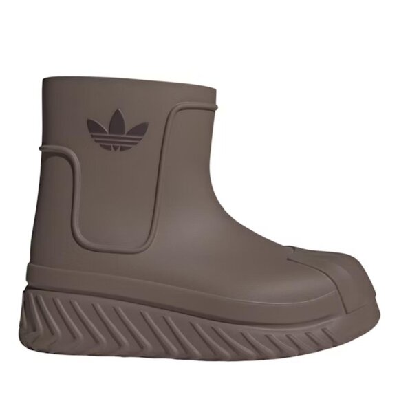 adidas Originals AdiFom Superstar Platform boots in Dark Brown Earth Strata - Picture 5 of 12